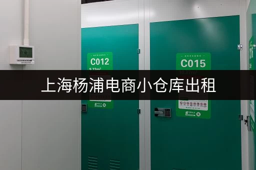 上海杨浦电商小仓库出租，价格低至1元平米！