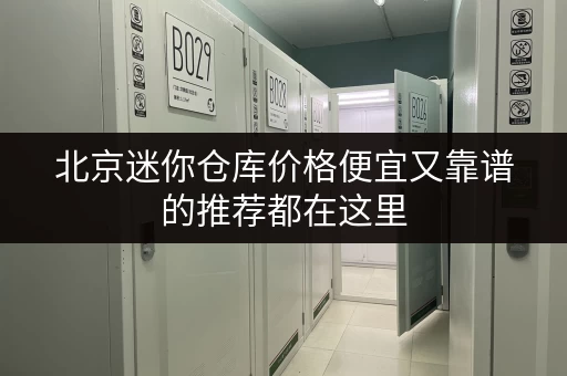北京迷你仓库价格便宜又靠谱的推荐都在这里