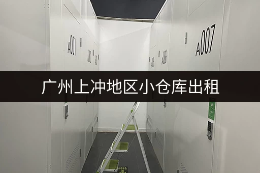 广州上冲地区小仓库出租，电话号码公布！