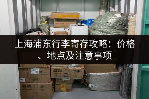 上海浦东行李寄存攻略：价格、地点及注意事项