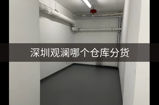深圳观澜哪个仓库分货，观澜仓库出租一楼