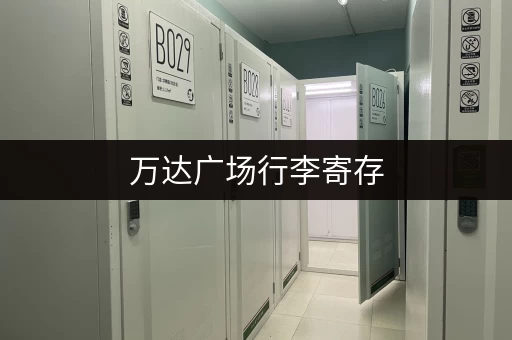 万达广场行李寄存，帮你轻松玩转！