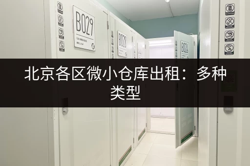北京各区微小仓库出租：多种类型，满足您的各种需求。