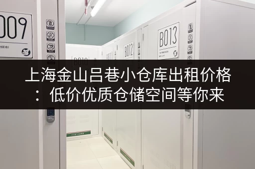 上海金山吕巷小仓库出租价格：低价优质仓储空间等你来