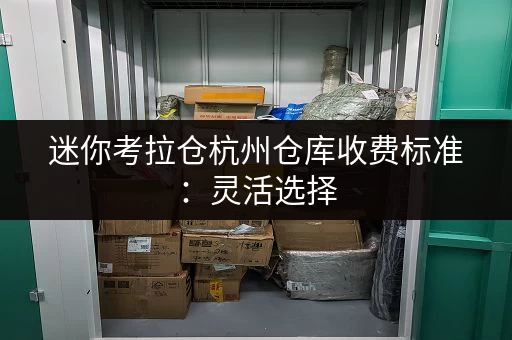 迷你考拉仓杭州仓库收费标准：灵活选择，省钱便捷