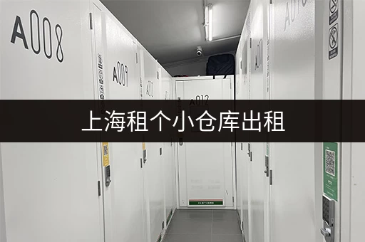 上海租个小仓库出租，宝山、浦东等地都有！