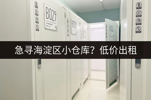 急寻海淀区小仓库？低价出租，多种选择