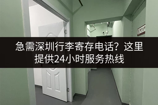 急需深圳行李寄存电话？这里提供24小时服务热线