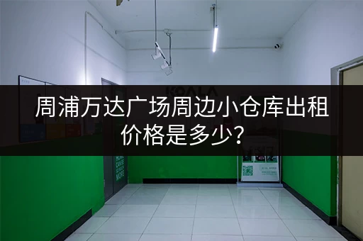 周浦万达广场周边小仓库出租价格是多少？