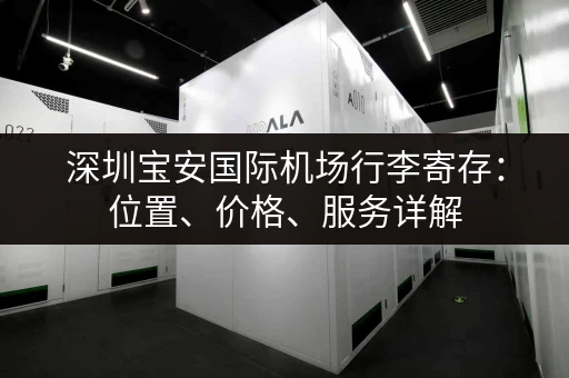 深圳宝安国际机场行李寄存：位置、价格、服务详解
