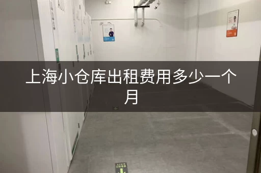 上海小仓库出租费用多少一个月，上海小仓库出租20m