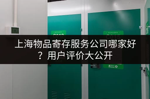 上海物品寄存服务公司哪家好？用户评价大公开