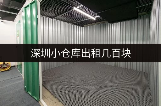 深圳小仓库出租几百块，宝安罗湖福田都有！