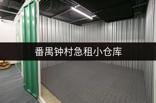 番禺钟村急租小仓库，多种面积任您选择