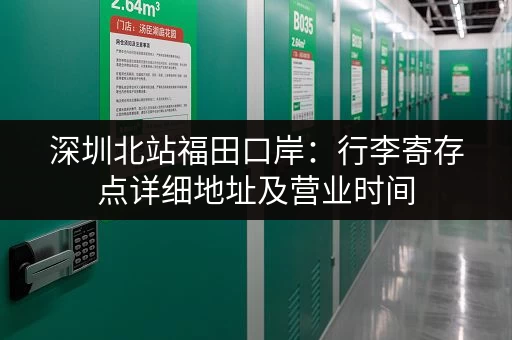 深圳北站福田口岸：行李寄存点详细地址及营业时间