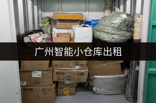 广州智能小仓库出租，安全便捷的储物空间