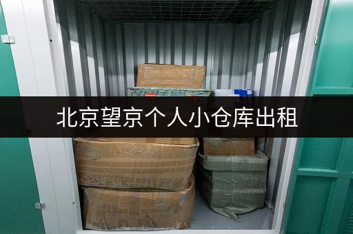 北京望京个人小仓库出租，低价灵活方便