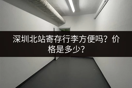 深圳北站寄存行李方便吗？价格是多少？