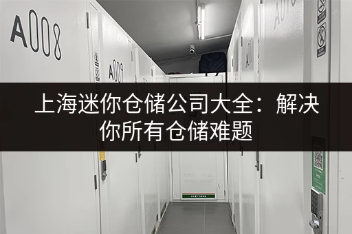 上海迷你仓储公司大全：解决你所有仓储难题