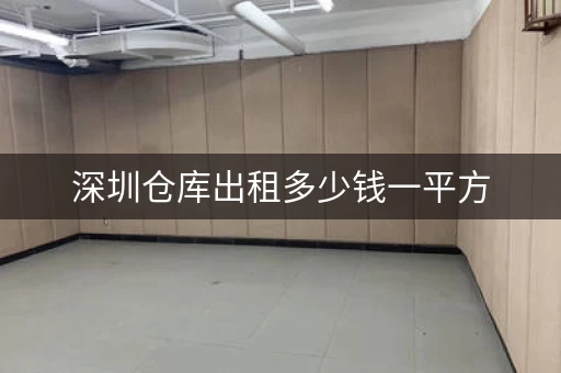 深圳仓库出租多少钱一平方，深圳龙岗布吉小仓库出租价格