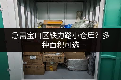 急需宝山区铁力路小仓库？多种面积可选，即租即用，方便快捷！