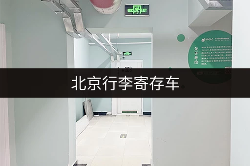 北京行李寄存车，解决旅游出行大难题