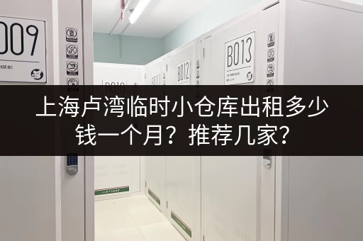 上海卢湾临时小仓库出租多少钱一个月？推荐几家？