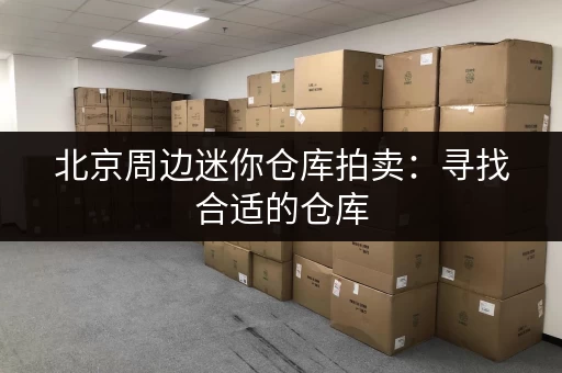 北京周边迷你仓库拍卖：寻找合适的仓库，省钱又省心！