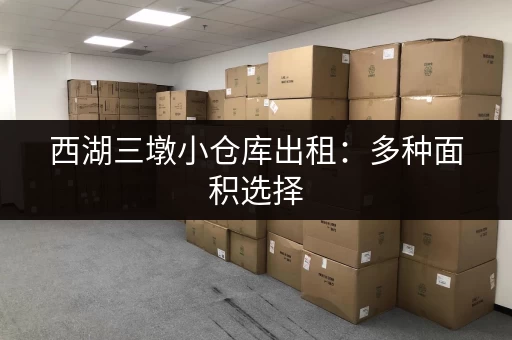 西湖三墩小仓库出租：多种面积选择，满足您的仓储需求