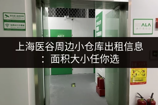 上海医谷周边小仓库出租信息：面积大小任你选