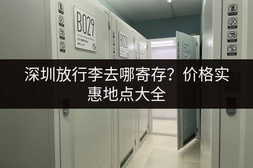 深圳放行李去哪寄存？价格实惠地点大全