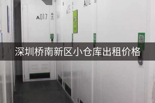 深圳桥南新区小仓库出租价格，南山小仓库出租