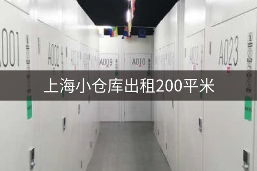 上海小仓库出租200平米，上海浦东小型仓库出租