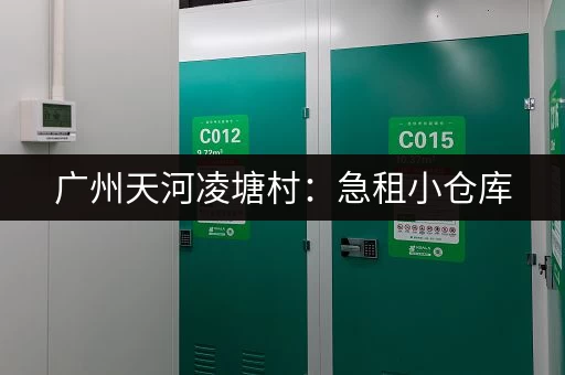 广州天河凌塘村：急租小仓库，多种户型任选