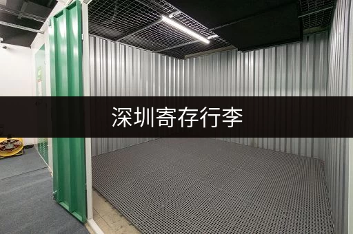 深圳寄存行李，哪家最划算？超值推荐来啦
