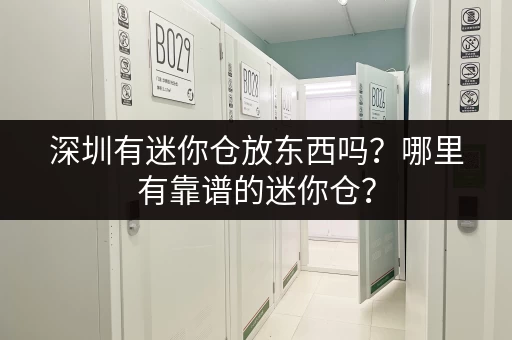 深圳有迷你仓放东西吗？哪里有靠谱的迷你仓？