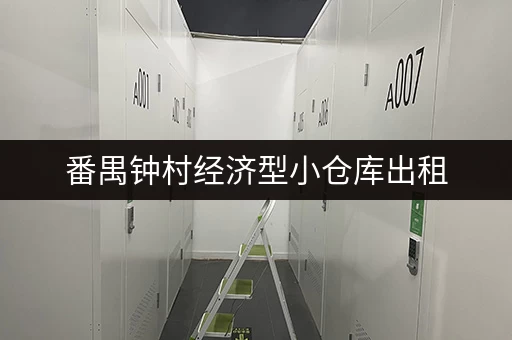 番禺钟村经济型小仓库出租，价格实惠，位置优越
