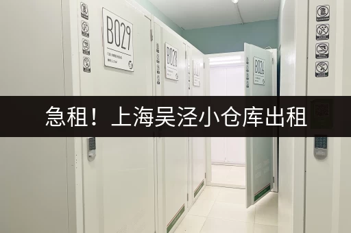 急租！上海吴泾小仓库出租，多种面积可选！