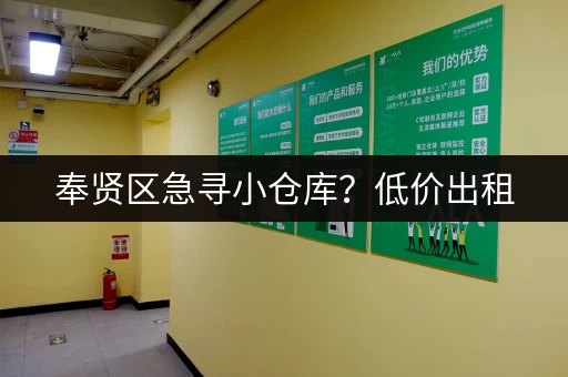 奉贤区急寻小仓库？低价出租，多种面积可选！