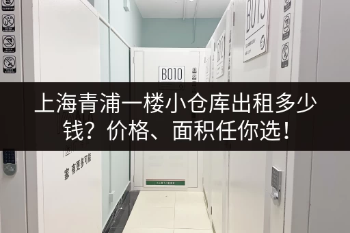 上海青浦一楼小仓库出租多少钱？价格、面积任你选！