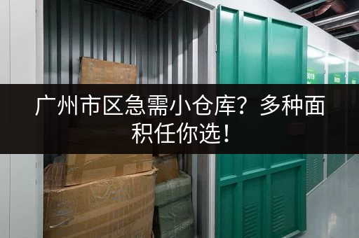 广州市区急需小仓库？多种面积任你选！
