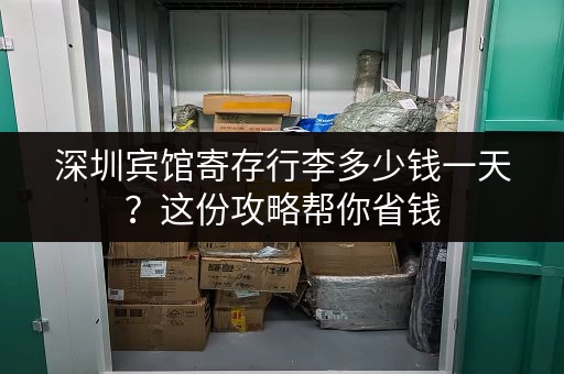 深圳宾馆寄存行李多少钱一天？这份攻略帮你省钱