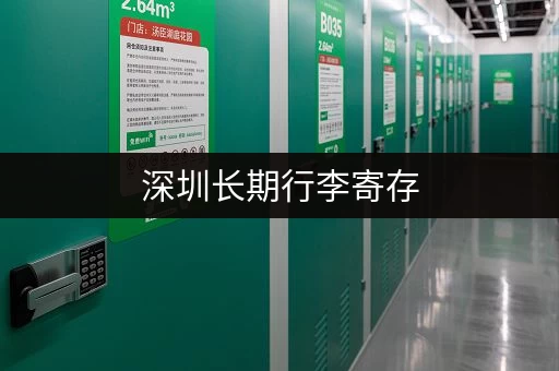 深圳长期行李寄存，多种选择，解决你的后顾之忧！