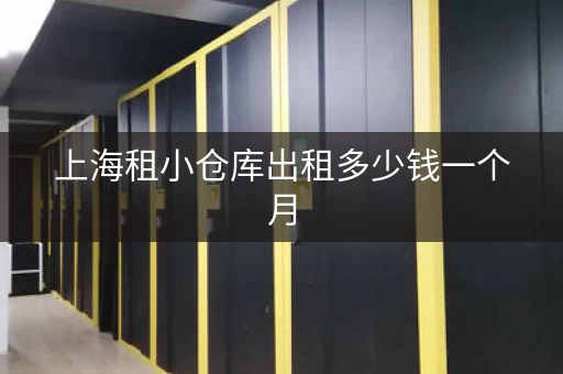 上海租小仓库出租多少钱一个月，上海小仓库租赁多少钱