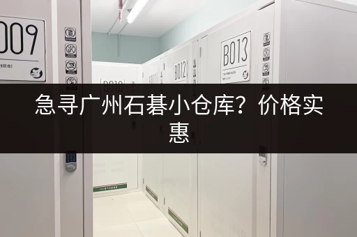 急寻广州石碁小仓库？价格实惠，多种面积任你选！