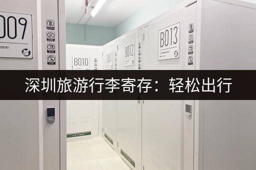 深圳旅游行李寄存：轻松出行，解放双手的好去处