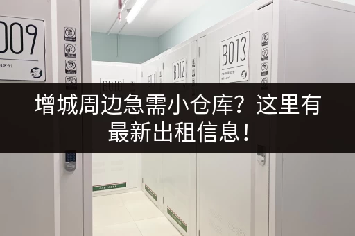 增城周边急需小仓库？这里有最新出租信息！