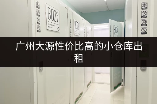广州大源性价比高的小仓库出租，一楼，价格超值！