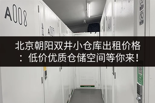 北京朝阳双井小仓库出租价格：低价优质仓储空间等你来！