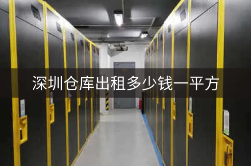深圳仓库出租多少钱一平方，深圳小仓库出租网站